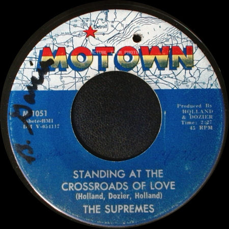 The Supremes - When The Lovelight Starts Shining Through His Eyes / Standing At The Crossroads Of Love side B