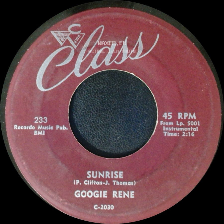 Googie Rene - Moonglow / Sunrise side B