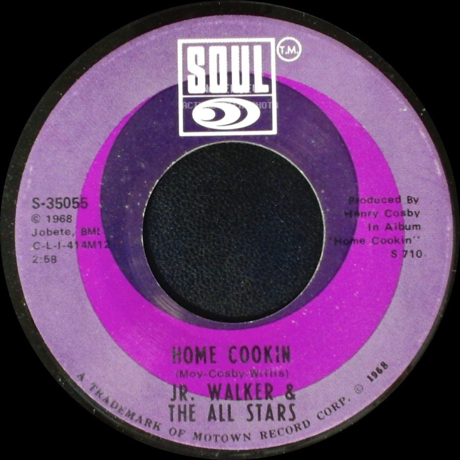 Jr. Walker & The All Stars - Mutiny / Home Cookin side B