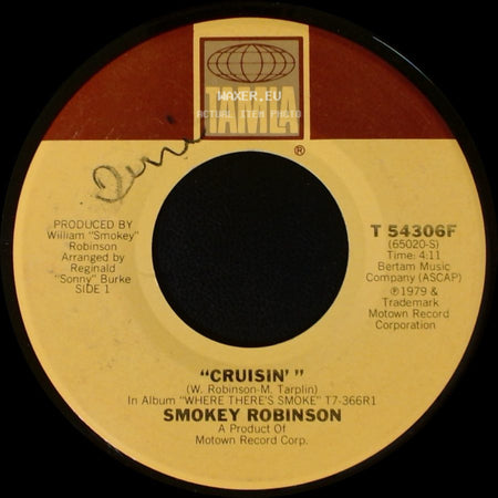Smokey Robinson / Ray Parker Jr. & Raydio - Cruisin' / So Into You side A