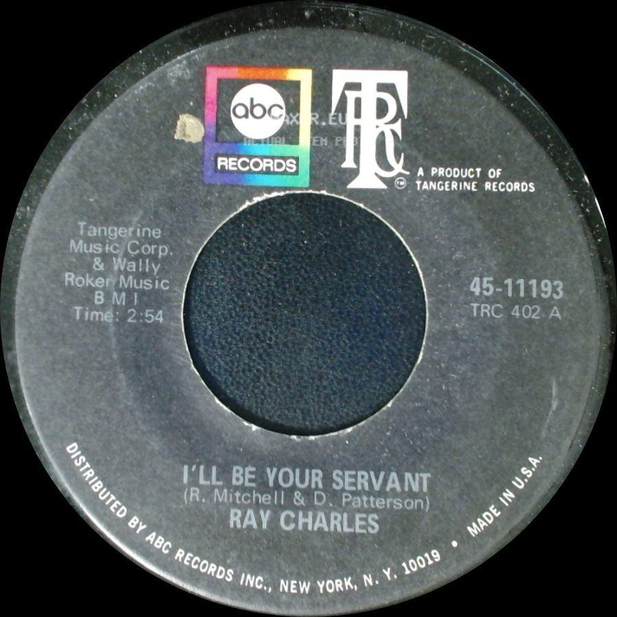 Ray Charles - I'll Be Your Servant / I'll Be Your Servant side A