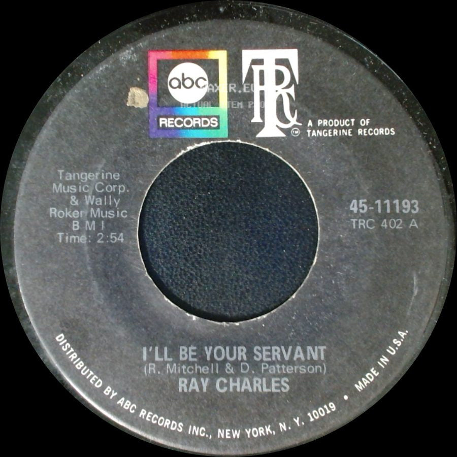 Ray Charles - I'll Be Your Servant / I'll Be Your Servant side B