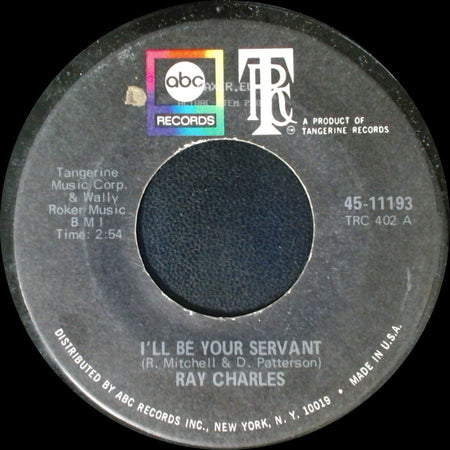 Ray Charles - I'll Be Your Servant / I'll Be Your Servant side B