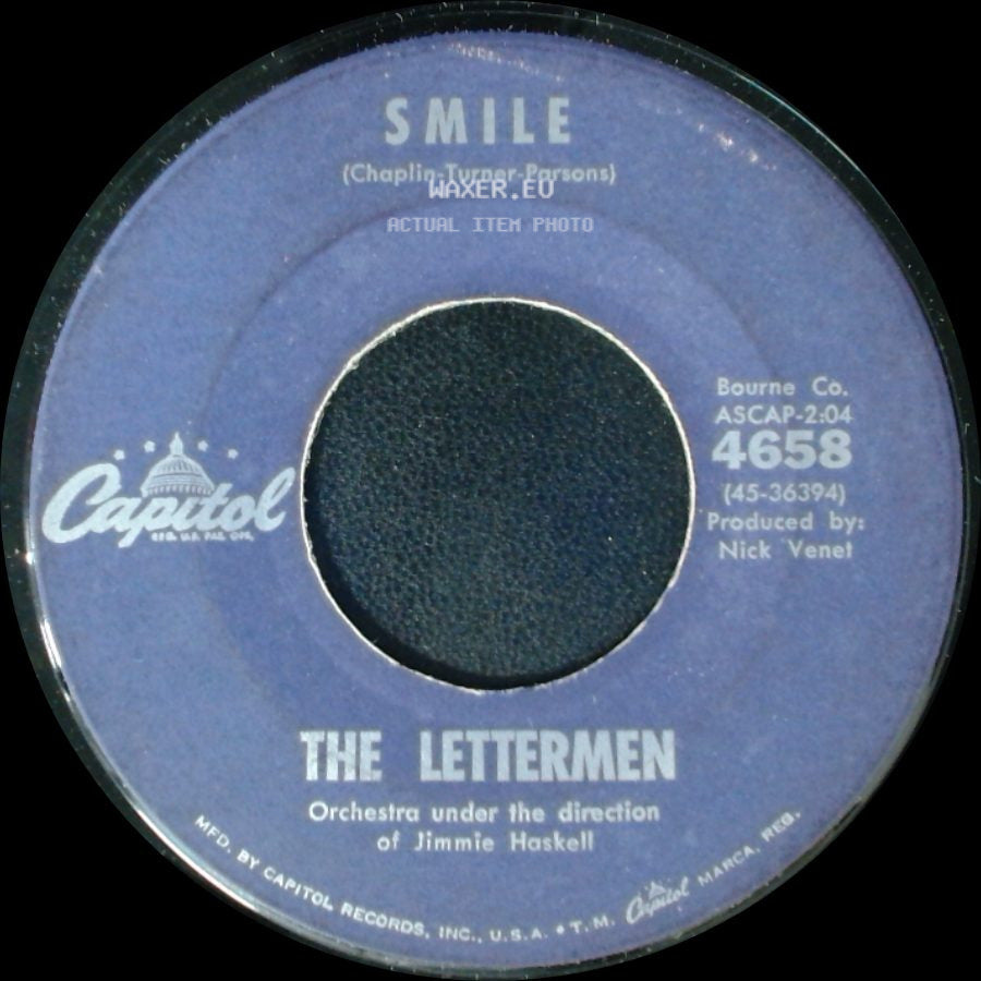 The Lettermen - Smile / When I Fall In Love side A