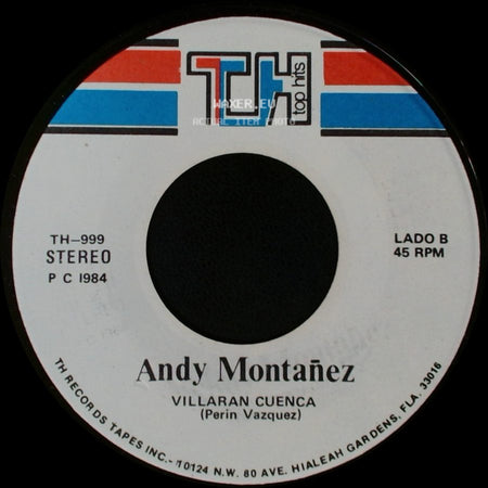 Andy Montañez - Bebiendo Ron Sin Bañarse / Villaran Cuenca side B