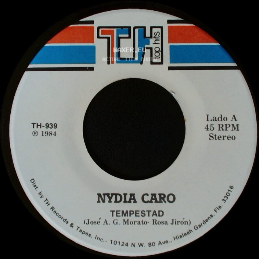 Nydia Caro - Tempestad / Dimelo, Tu side A