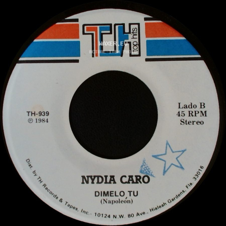 Nydia Caro - Tempestad / Dimelo, Tu side B