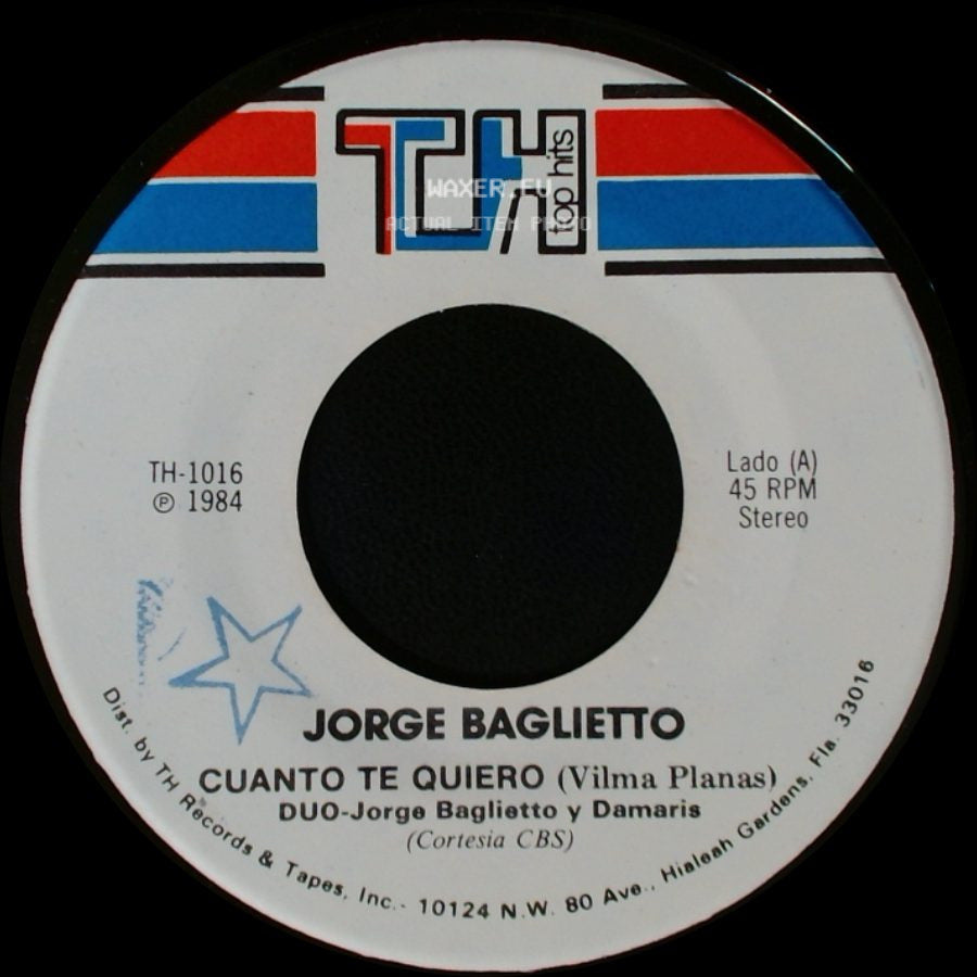 Jorge Baglietto - Cuanto Te Quiero (Vilma Planas) / Navegare side A