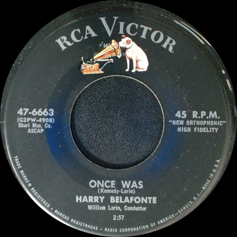 Harry Belafonte - Once Was / Jamaica Farewell side A