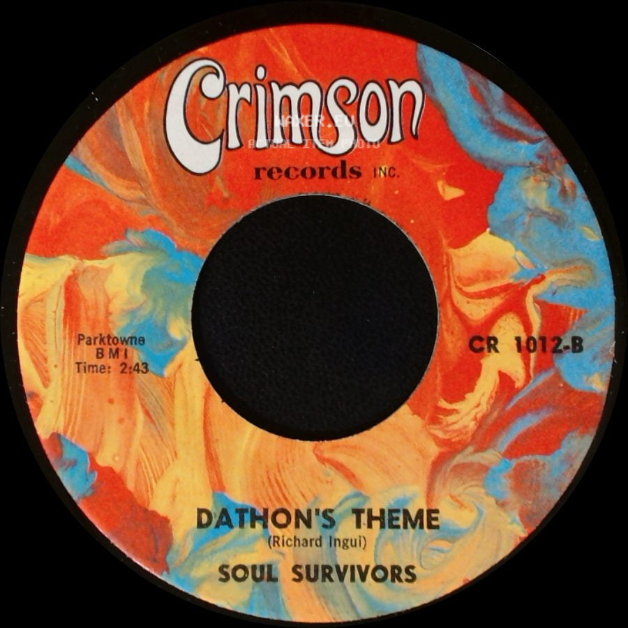 Soul Survivors - Explosion In Your Soul / Dathon's Theme side B