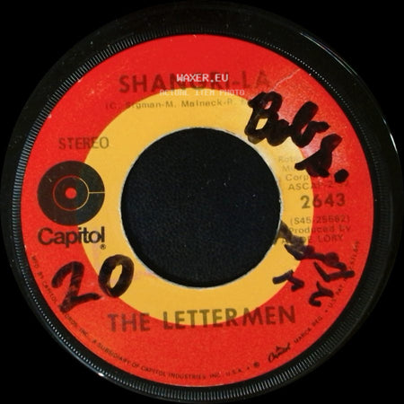 The Lettermen - Shangri-La / When Summer Ends side A