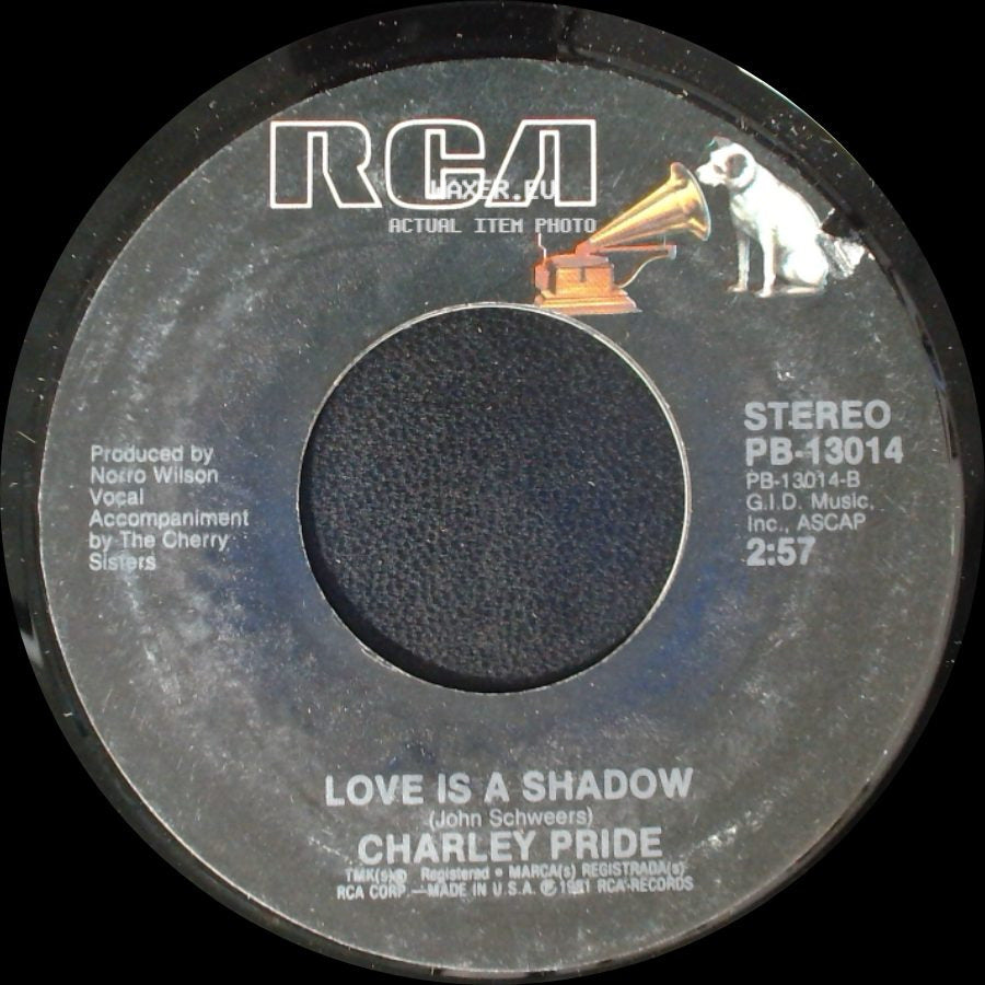 Charley Pride - Love Is A Shadow / Mountain Of Love side A