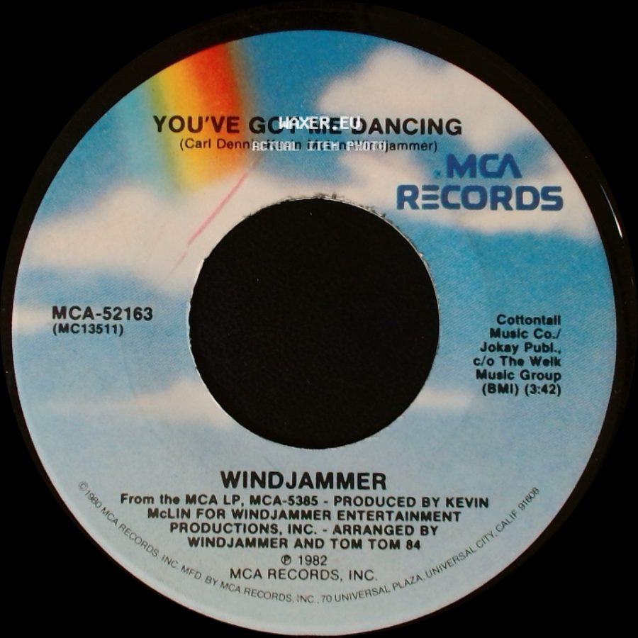 Windjammer - Stay / You've Got Me Dancing side B