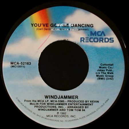 Windjammer - Stay / You've Got Me Dancing side B