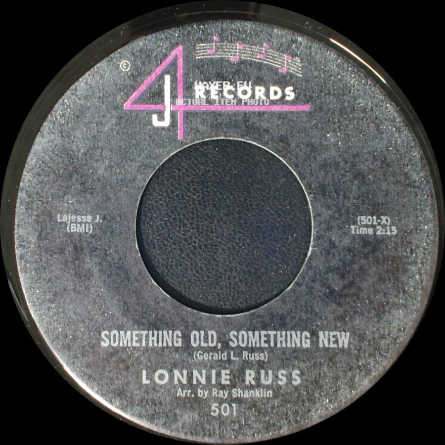 Lonnie Russ - Something Old, Something New / My Wife Can't Cook side A