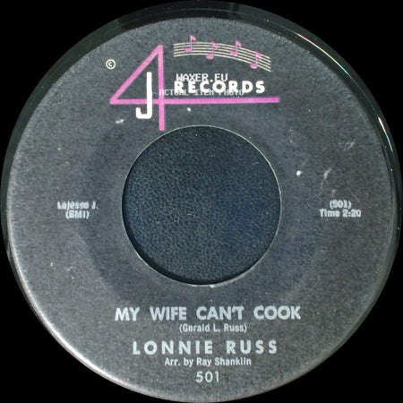 Lonnie Russ - Something Old, Something New / My Wife Can't Cook side B