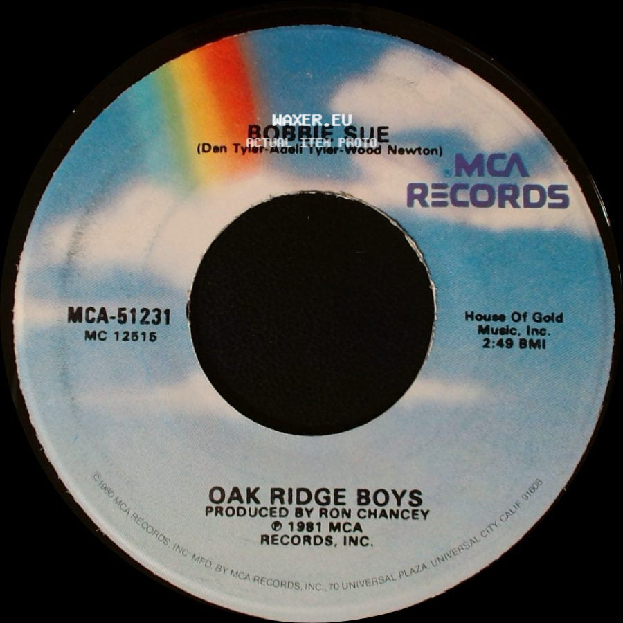 Oak Ridge Boys - Bobbie Sue / Live In Love side A