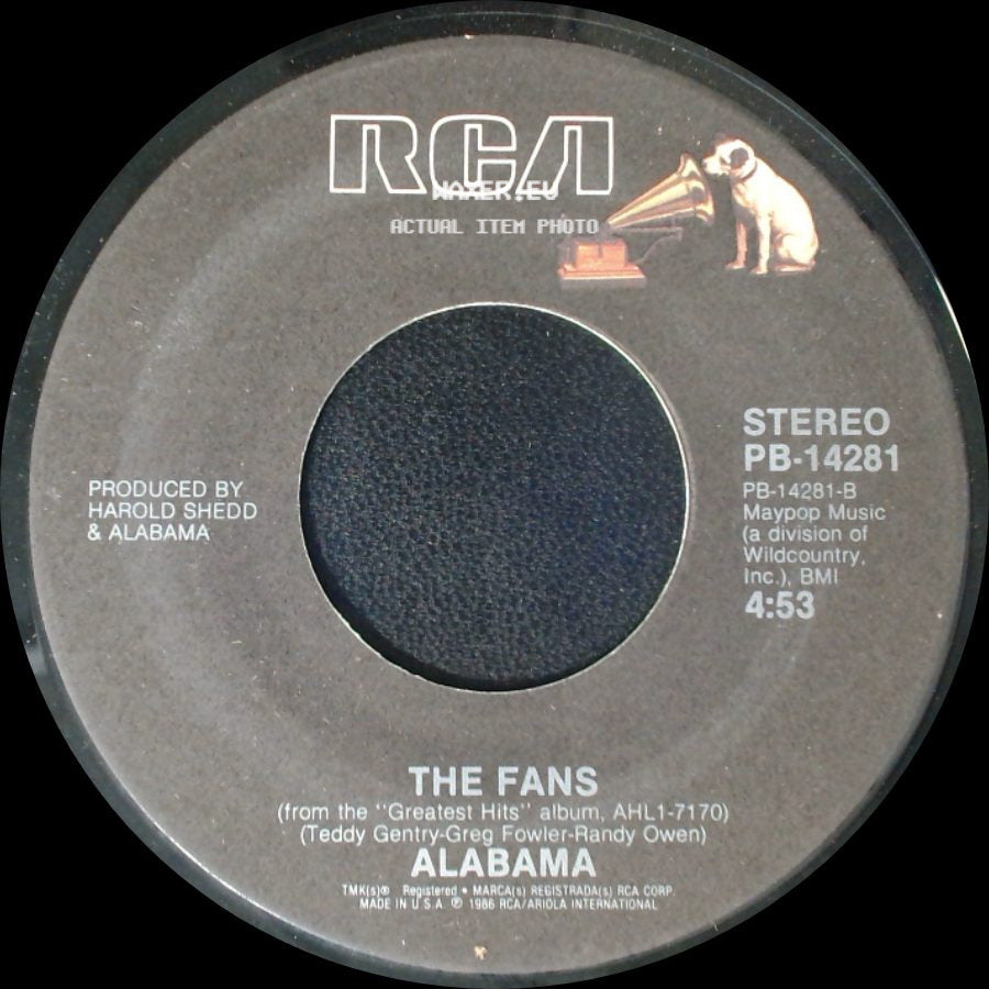 Alabama - The Fans / She And I side A