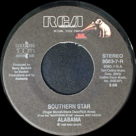 Alabama - Southern Star / Barefootin' side A