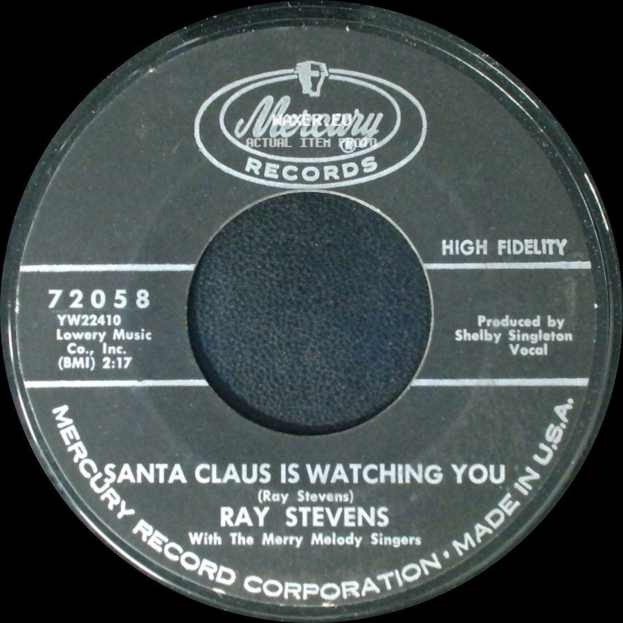 Ray Stevens - Loved And Lost / Santa Claus Is Watching You side B