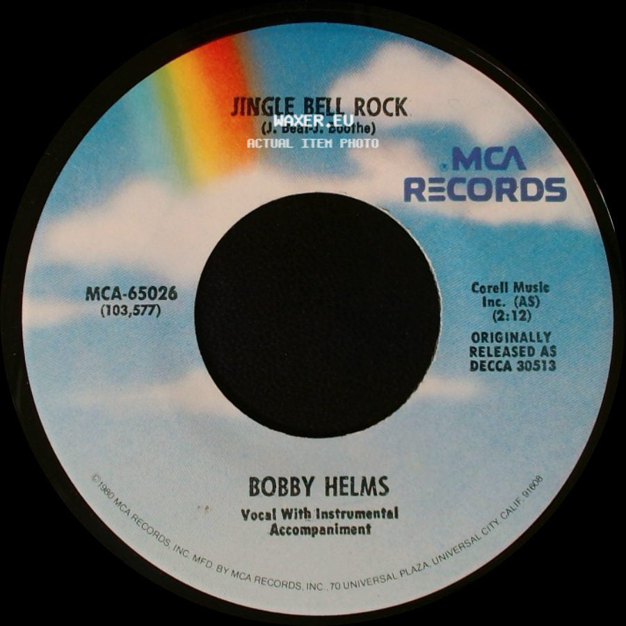 Bobby Helms - Captain Santa Claus (And His Reindeer Space Patrol) / Jingle Bell Rock side B