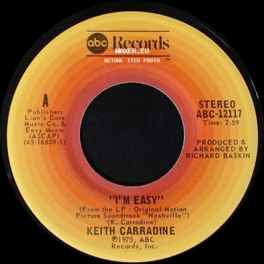 Henry Gibson / Keith Carradine - 200 Years / "I'm Easy" side B