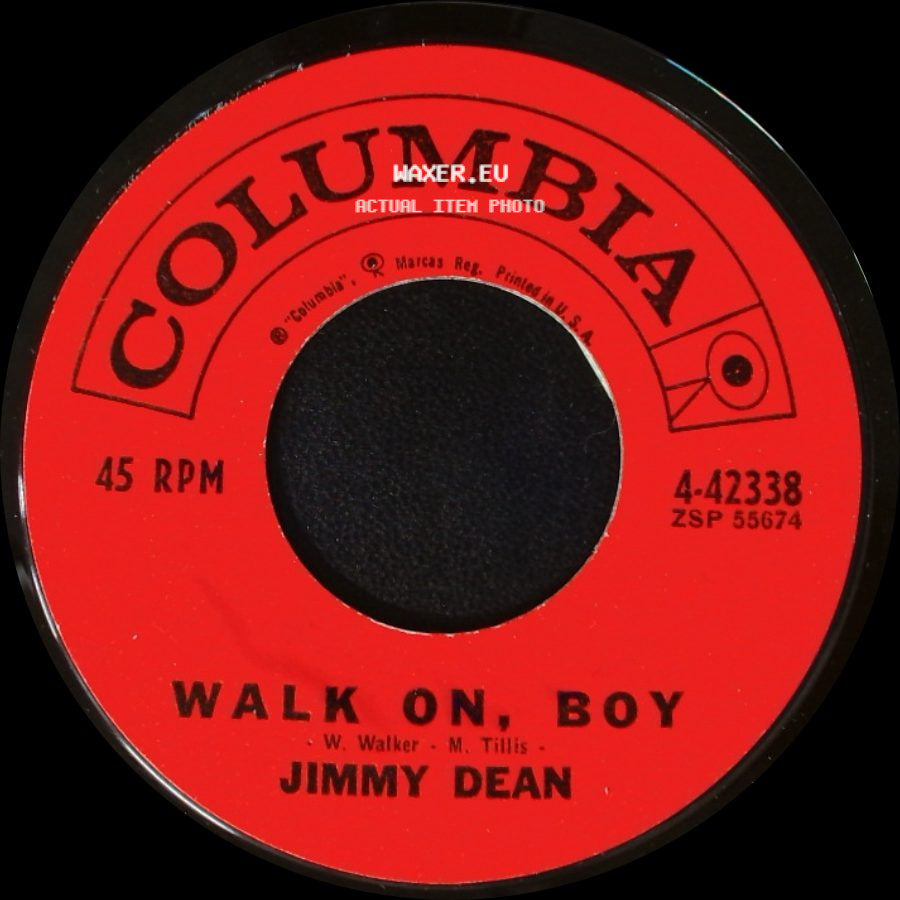 Jimmy Dean - Walk On, Boy / P. T. 109 side A