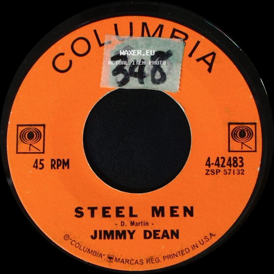 Jimmy Dean - Steel Men / Little Bitty Big John side A