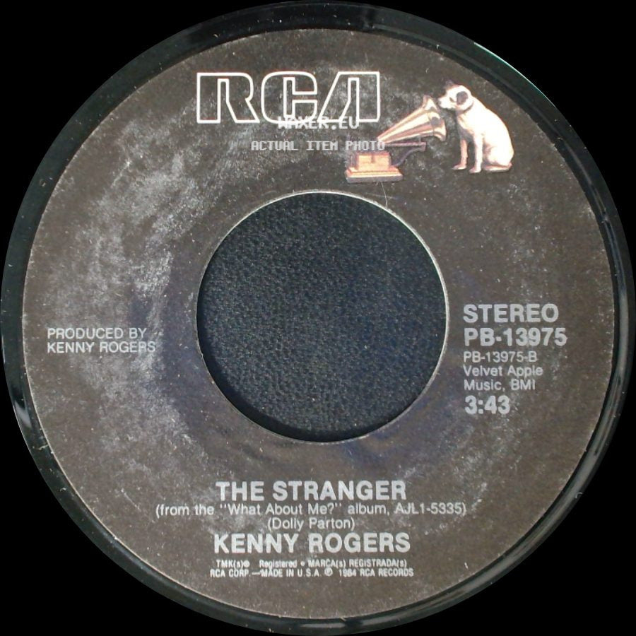 Kenny Rogers - The Stranger / Crazy side A