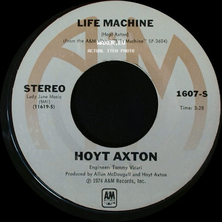 Hoyt Axton - Life Machine / Boney Fingers side A