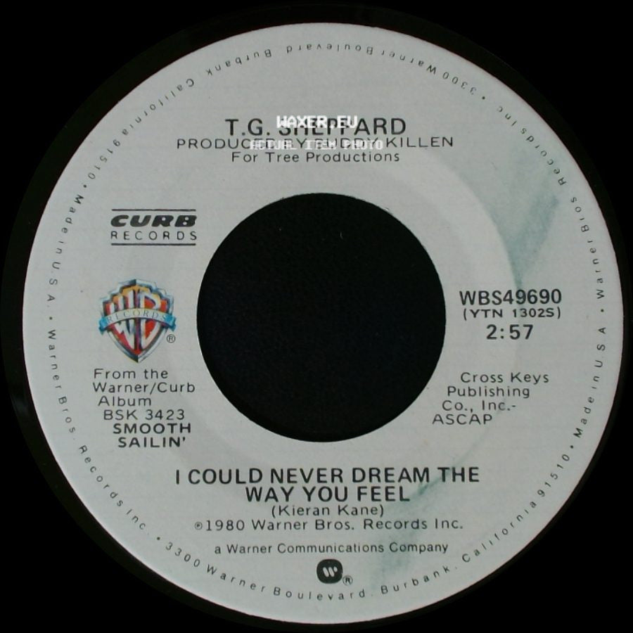 T.G. Sheppard - I Loved 'em Every One / I Could Never Dream The Way You Feel side B