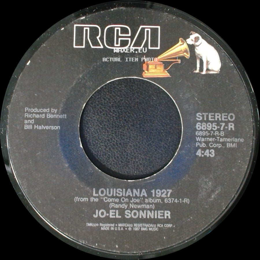 Jo-El Sonnier - No More One More Time / Louisiana 1927 side B