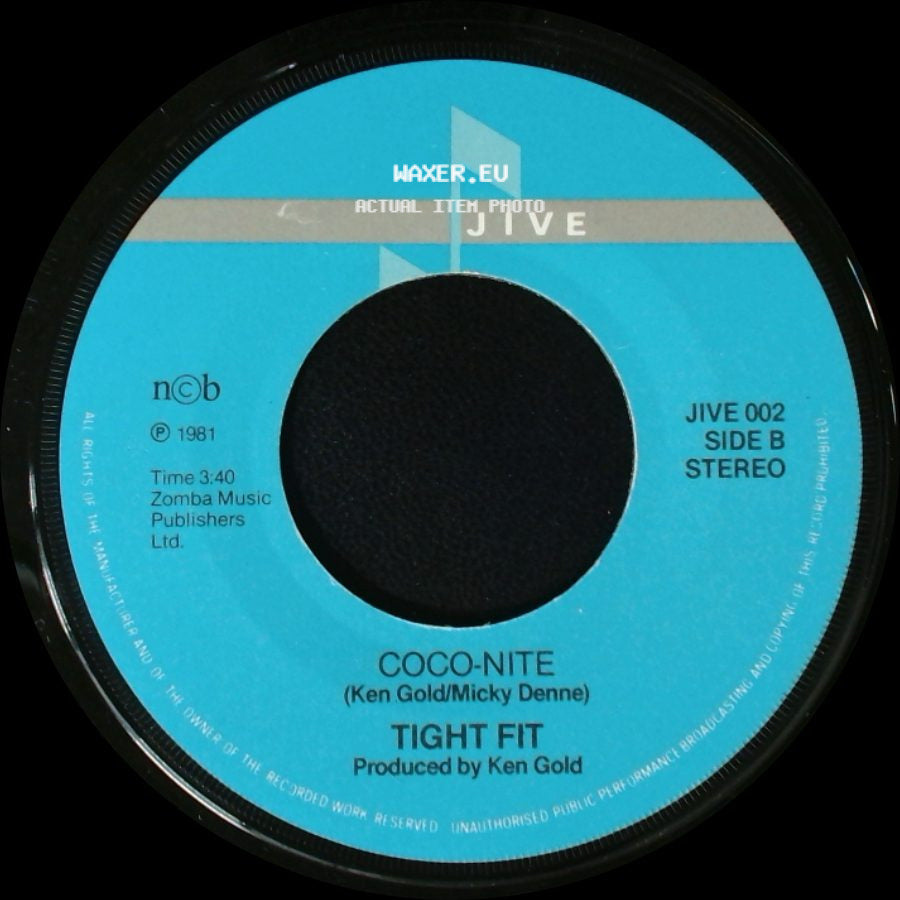 Tight Fit / Coco-Nite - Back To The 60's / Tight Fit side B