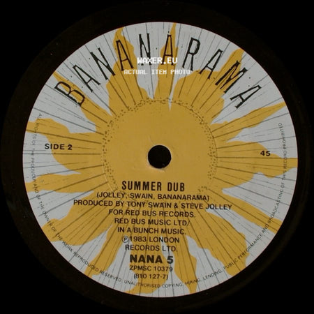 Bananarama - Cruel Summer / Summer Dub side B