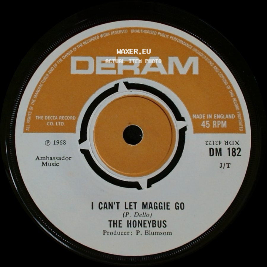 The Honeybus - I Can't Let Maggie Go / Tender Are The Ashes side A