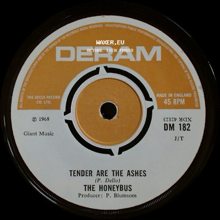The Honeybus - I Can't Let Maggie Go / Tender Are The Ashes side B