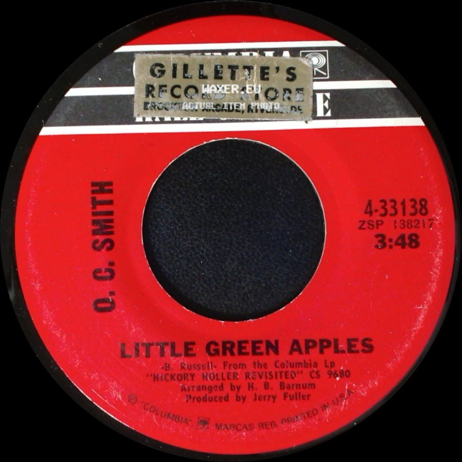 O. C. Smith - Little Green Apples / Isn't It Lonely Together side A