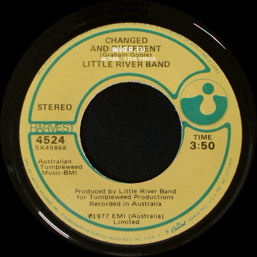 Little River Band - Happy Anniversary / Changed And Different side B