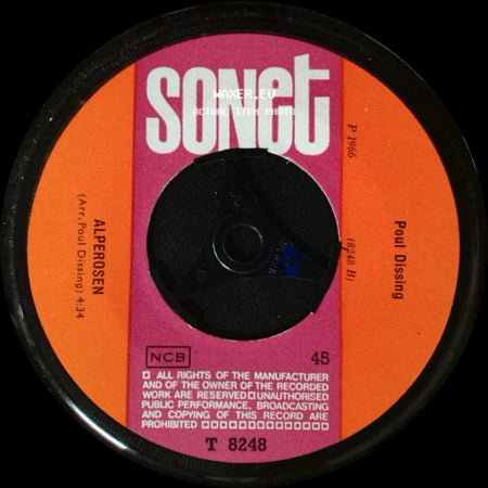 Poul Dissing - Drengen Og Hesten (Mamatschi) / Alperosen side B