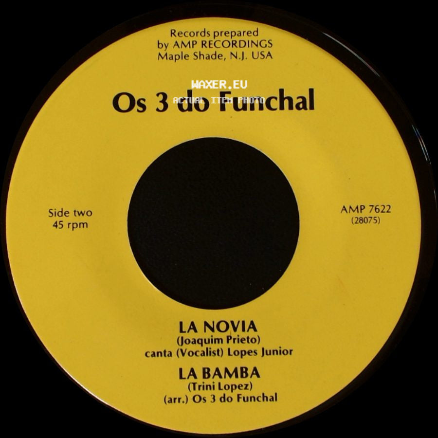 Os 3 Do Funchal - Canção Grata / Bailhe Dos Vilões / La Novia / La Bamba side B