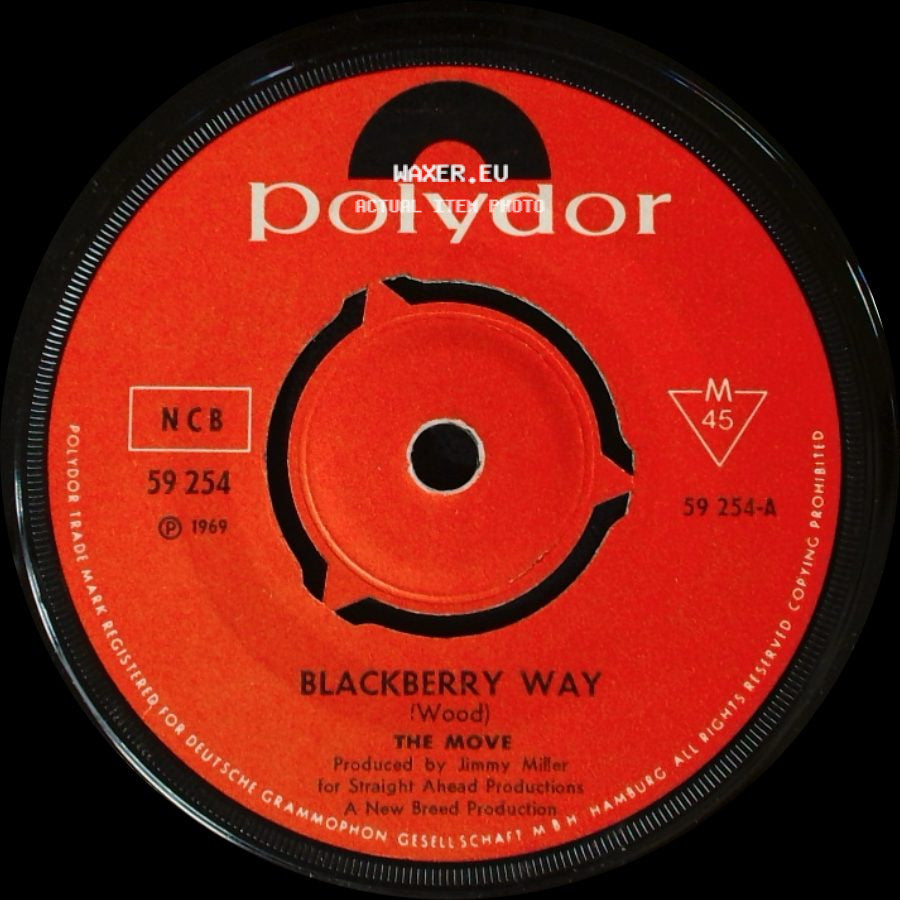 The Move - Blackberry Way / Something side A