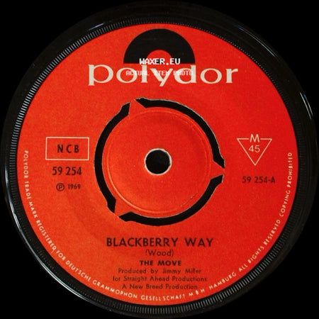 The Move - Blackberry Way / Something side A