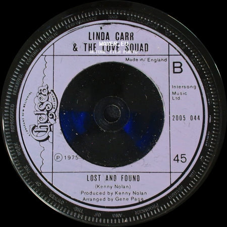 Linda Carr & The Love Squad - Dial L For The Love Squad / Lost And Found side B