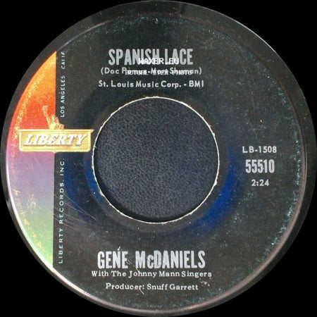 Gene Mcdaniels - Spanish Lace / Somebody's Waiting side A