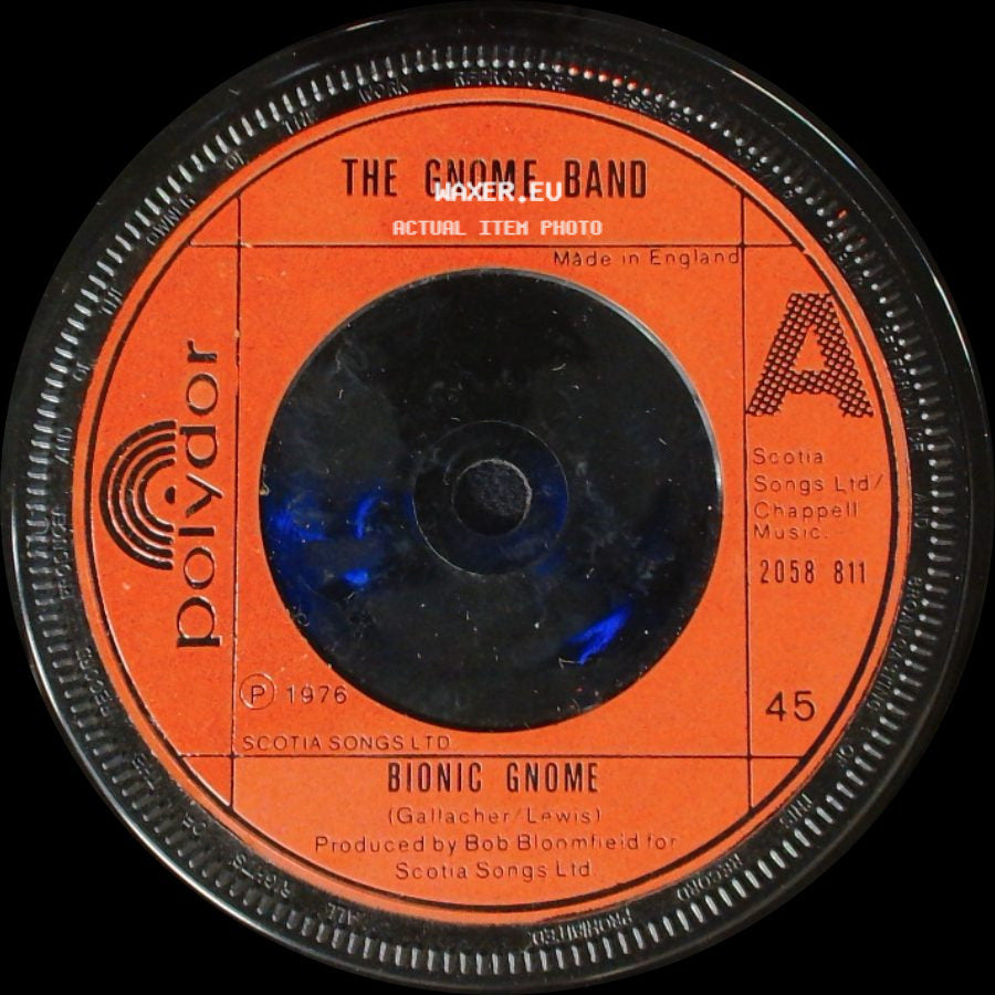 The Gnome Band - Bionic Gnome / Come On In side A