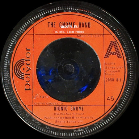 The Gnome Band - Bionic Gnome / Come On In side A