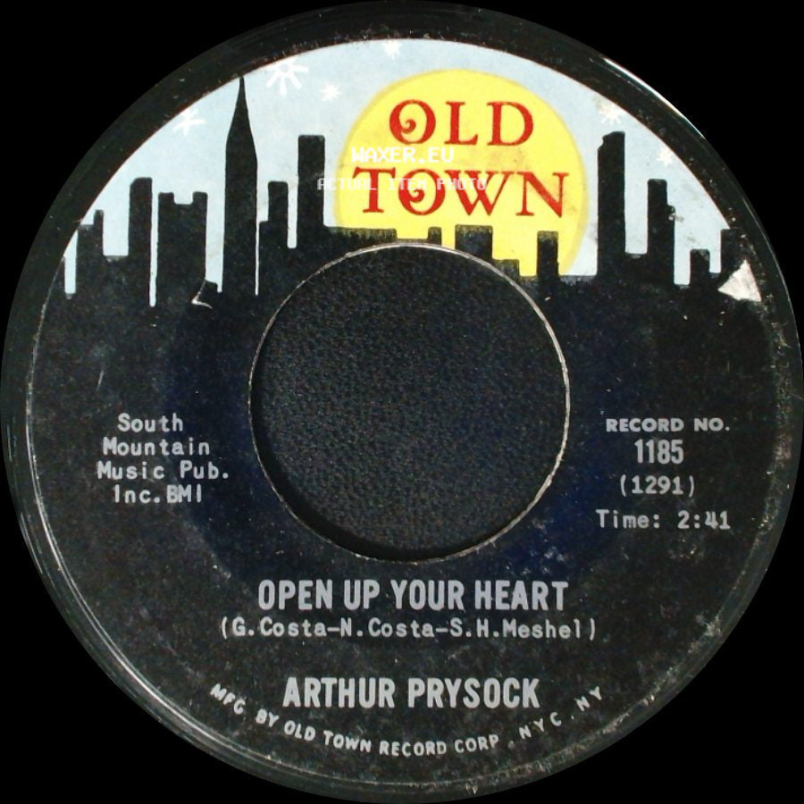 Arthur Prysock - Only A Fool Breaks His Own Heart / Open Up Your Heart side B