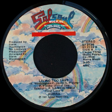Aurra - Are You Single / Living Too Fast side B