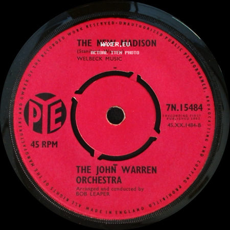 The John Warren Orchestra - The New Madison / The Twisting Madison side A