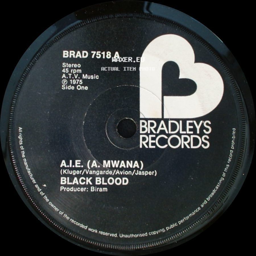 Black Blood - A.I.E. (A. Mwana) / Marie-Therese side A